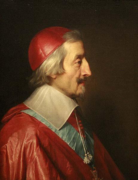 Philippe de Champaigne Cardinal de Richelieu Sweden oil painting art